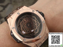 Hublot Big Bang Sang Bleu King Gold 415.OX.1118.VR.MXM17 TMF Factory Black Dial - Watches