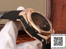 Hublot Big Bang Sang Bleu King Gold 415.OX.1118.VR.MXM17 TMF Factory Black Dial - Watches