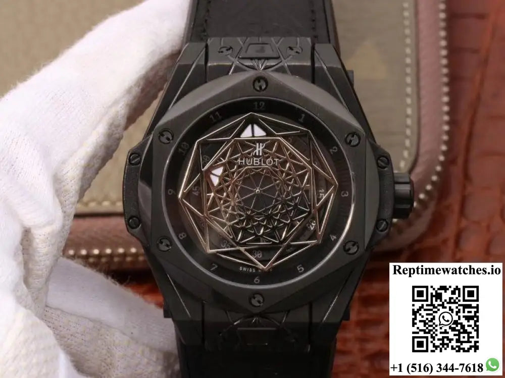 Hublot Big Bang Sang Bleu Magic 415.CX.1112.VR.MXM18 TMF Factory Black Dial - Watches