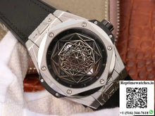 Hublot Big Bang Sang Bleu Titanium 415.NX.1112.VR.MXM16 TMF Factory Black Dial - Watches
