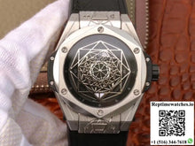 Hublot Big Bang Sang Bleu Titanium 415.NX.1112.VR.MXM16 TMF Factory Black Dial - Watches