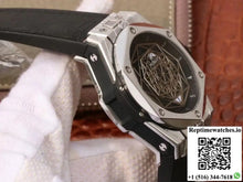 Hublot Big Bang Sang Bleu Titanium 415.NX.1112.VR.MXM16 TMF Factory Black Dial - Watches