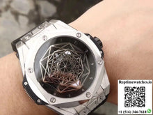 Hublot Big Bang Sang Bleu Titanium 415.NX.1112.VR.MXM16 TMF Factory Black Dial - Watches