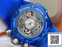 Hublot Big Bang Unico 411.JX.4802.RT Blue Strap Skeleton Dial - Watches