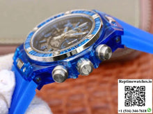 Hublot Big Bang Unico 411.JX.4802.RT Blue Strap Skeleton Dial - Watches
