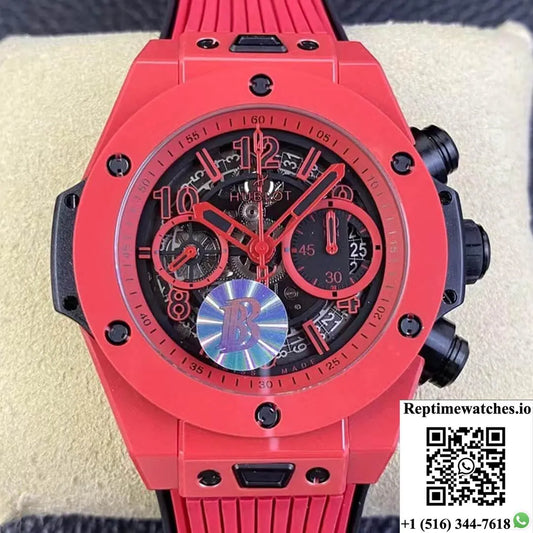 Hublot Big Bang Unico 411.Cf.8513.Rx Bb Factory Red Ceramics Case-Rep Time Watches