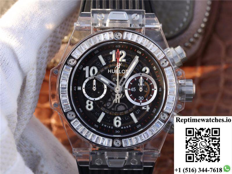 Hublot Big Bang Unico 411.Jx.1170.Rx 45Mm Skeleton Dial-Rep Time Watches