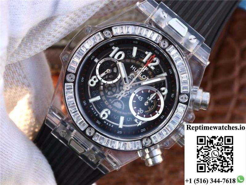 Hublot Big Bang Unico 411.Jx.1170.Rx 45Mm Skeleton Dial-Rep Time Watches