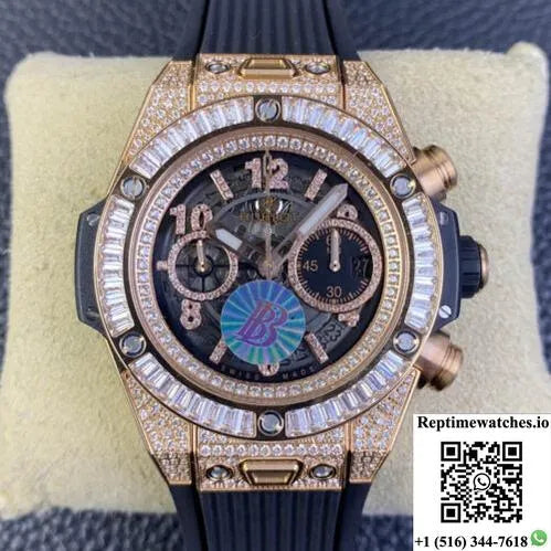 Hublot Big Bang Unico 421.Ox.1180.Rx.0904 Bb Factory Rose Gold-Rep Time Watches