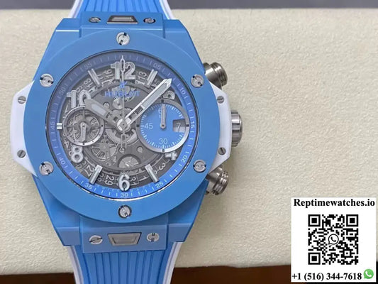 Hublot BIG BANG Unico 441.EX.5120.RX BB Factory Blue Ceramic Case - Watches
