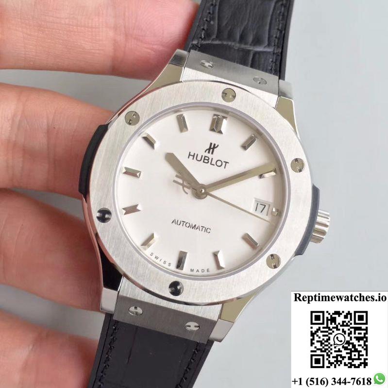 Hublot Classic Fusion 38Mm 511.Nx.2610.Lr Jj Factory White Dial-Rep Time Watches