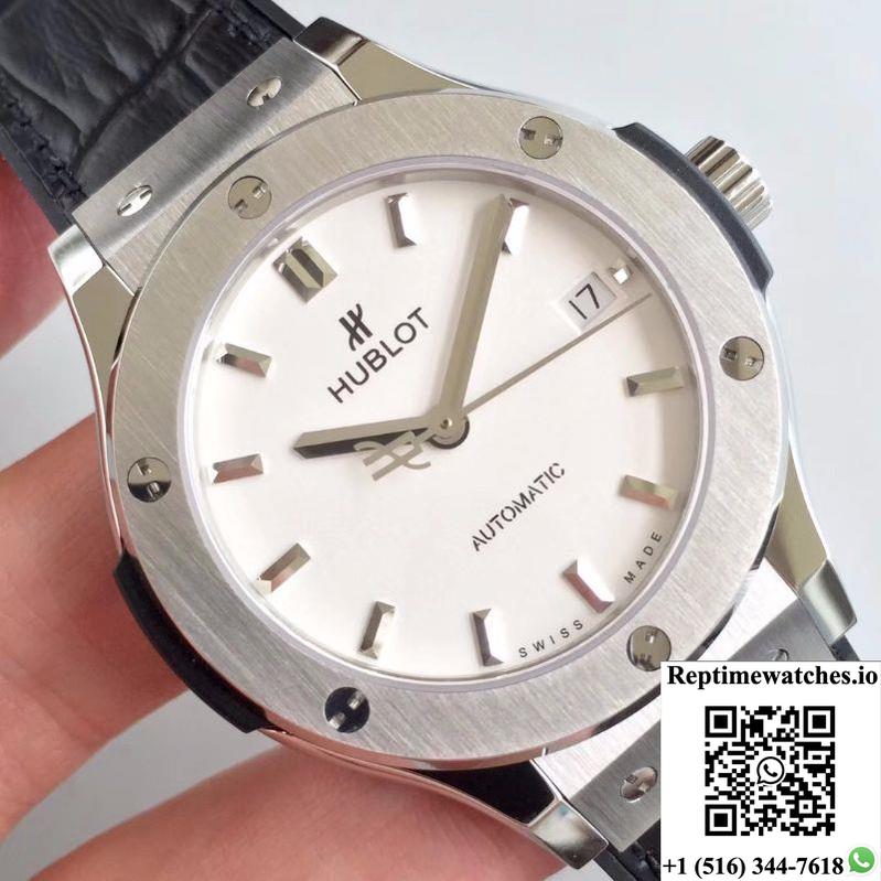 Hublot Classic Fusion 38Mm 511.Nx.2610.Lr Jj Factory White Dial-Rep Time Watches