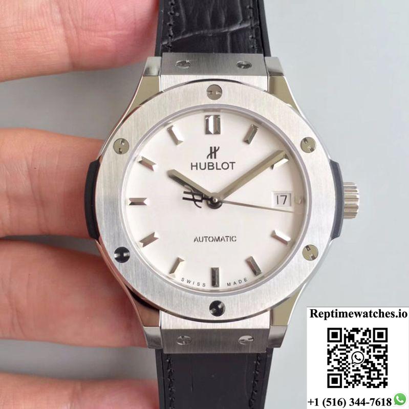 Hublot Classic Fusion 38Mm 511.Nx.2610.Lr Jj Factory White Dial-Rep Time Watches