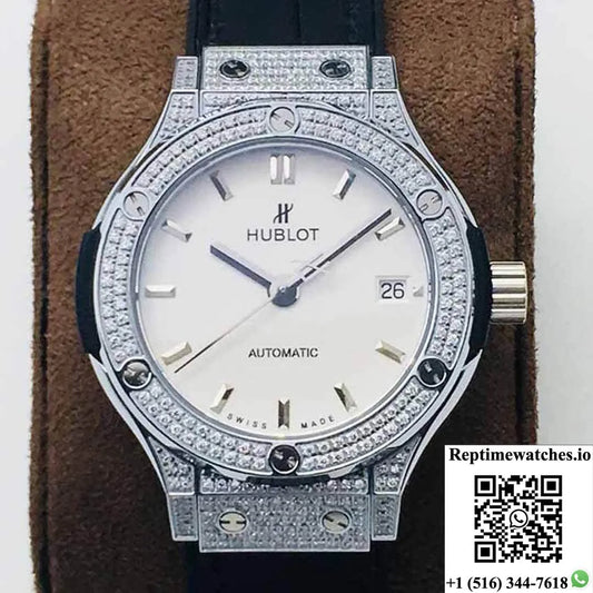 Hublot Classic Fusion 38Mm Hb Factory White Dial-Rep Time Watches