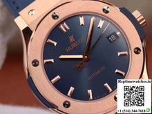 Hublot Classic Fusion 42MM 511.OX.7180.LR JJ Factory Blue Dial - Watches