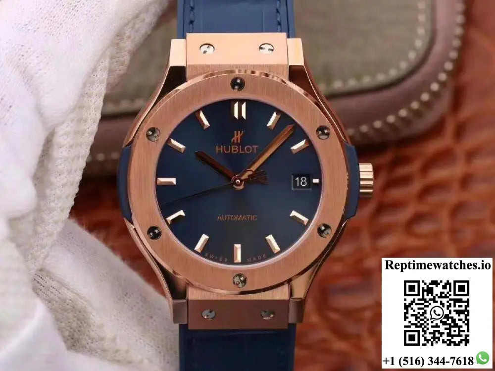 Hublot Classic Fusion 42MM 511.OX.7180.LR JJ Factory Blue Dial - Watches