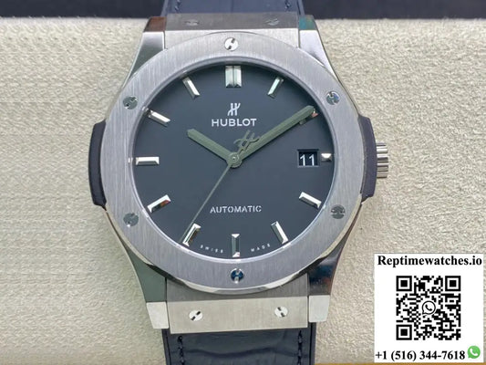 Hublot Classic Fusion 511.NX.1171.LR 42MM WWF Factory Black Strap - Watches