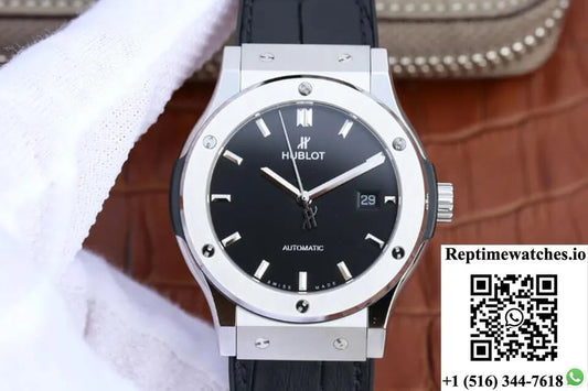 Hublot Classic Fusion 511.Nx.1171.Lr Jj Factory Black Dial-Rep Time Watches