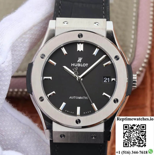Hublot Classic Fusion 511.Nx.1171.Lr Wwf Factory Black Dial-Rep Time Watches