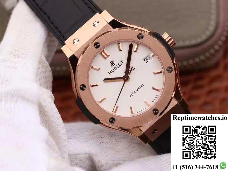 Hublot Classic Fusion 511.Ox.2611.Lr Jj Factory White Dial-Rep Time Watches