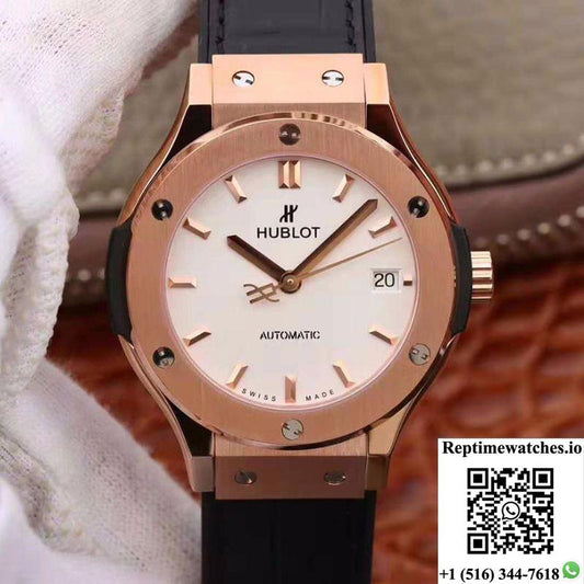 Hublot Classic Fusion 511.Ox.2611.Lr Jj Factory White Dial-Rep Time Watches