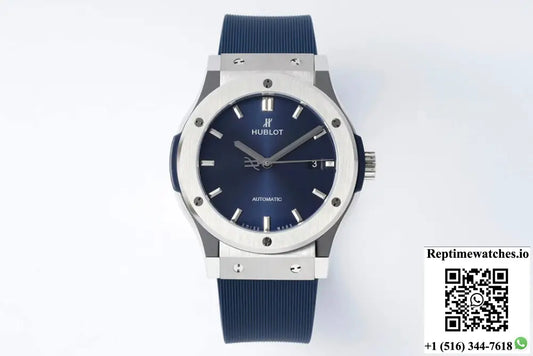 Hublot Classic Fusion 542.NX.7170.RX 42MM HB Factory Blue Dial - Watches