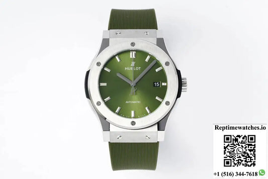 Hublot Classic Fusion 542.NX.8970.RX 42MM HB Factory Green Dial - Watches