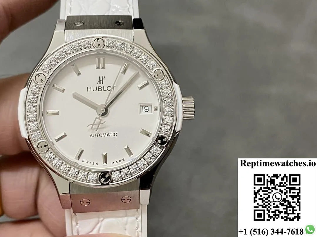 Hublot Classic Fusion 542.Ne.2010.Lr.1204 Hb Factory White Dial-Rep Time Watches