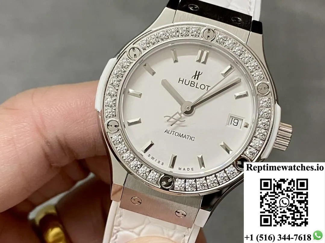 Hublot Classic Fusion 542.Ne.2010.Lr.1204 Hb Factory White Dial-Rep Time Watches