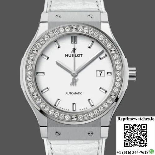 Hublot Classic Fusion 542.Ne.2010.Lr.1204 Hb Factory White Dial-Rep Time Watches
