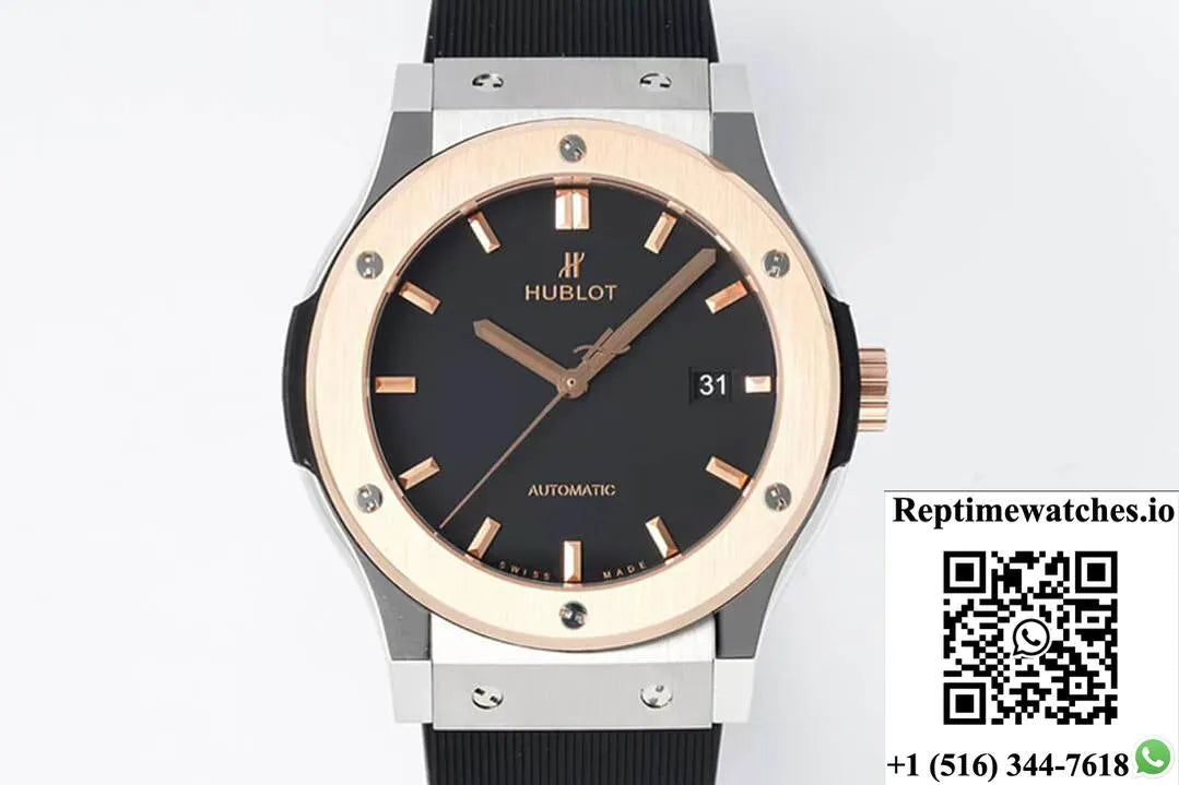 Hublot Classic Fusion 542.No.1181.Rx 42Mm Hb Factory Gold Bezel-Rep Time Watches