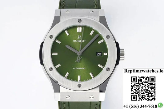 Hublot Classic Fusion 542.Nx.8970.Lr 42Mm Hb Factory Leather Strap-Rep Time Watches