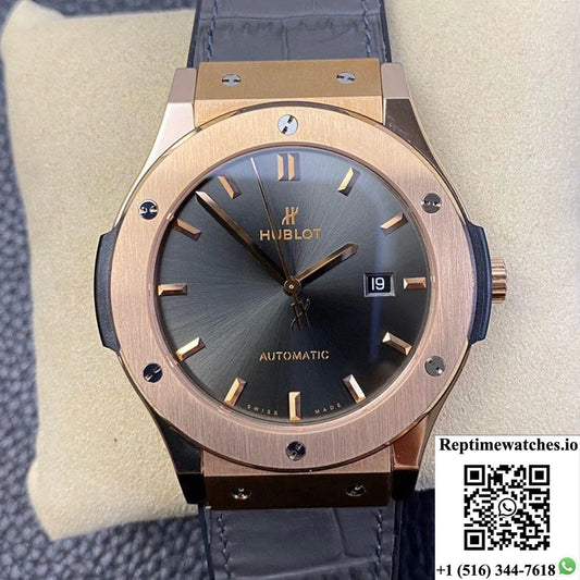 Hublot Classic Fusion 542.Ox.7081.Lr 42Mm Wwf Factory Rose Gold-Rep Time Watches