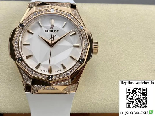Hublot Classic Fusion 550.OS.2200.RW.1804.ORL20 HB Factory Rubber Strap