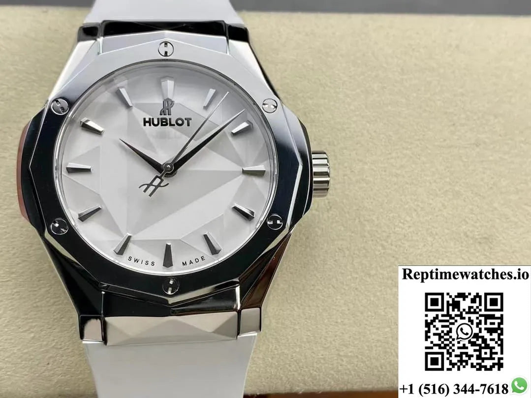 Hublot Classic Fusion 550.Ns.2200.Rw.Orl20 Hb Factory White Dial-Rep Time Watches