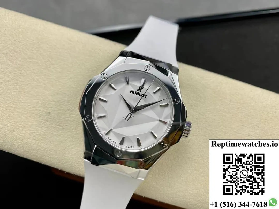 Hublot Classic Fusion 550.Ns.2200.Rw.Orl20 Hb Factory White Dial-Rep Time Watches