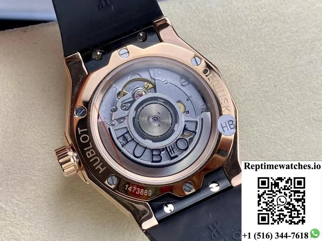 Hublot Classic Fusion 550.Os.1800.Rx.1804.Orl19 Hb Factory Set Diamonds-Rep Time Watches