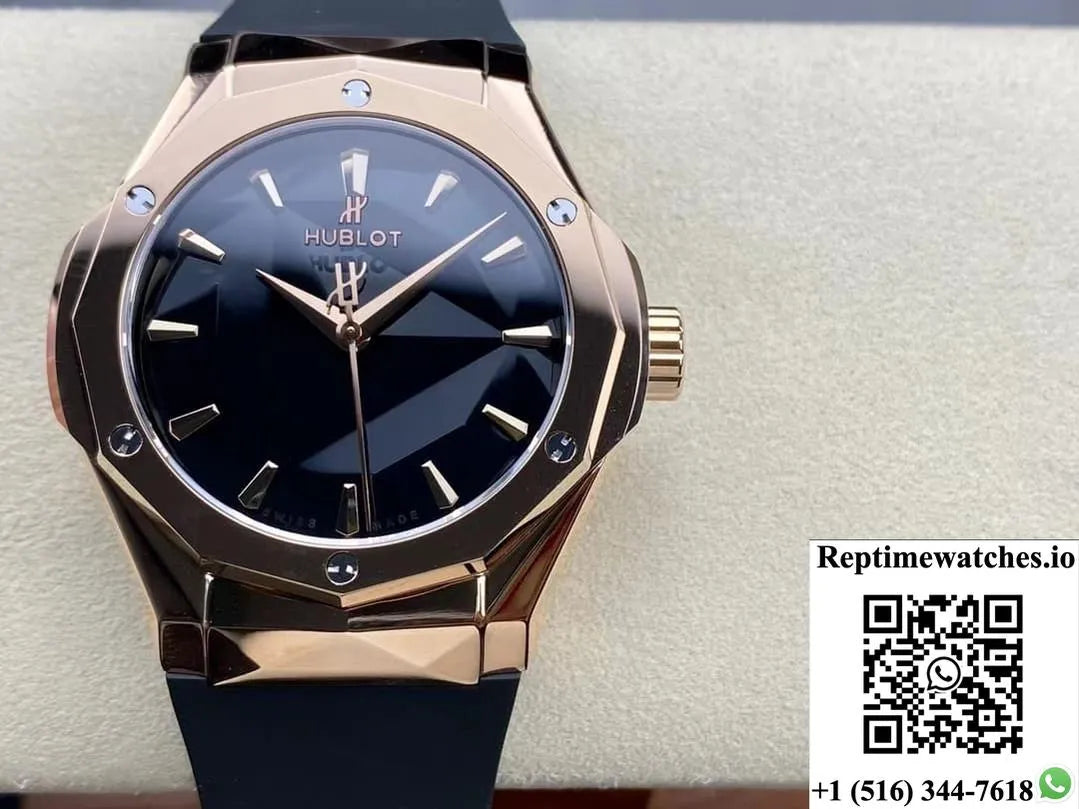 Hublot Classic Fusion 550.Os.1800.Rx.Orl19 Hb Factory Black Dial-Rep Time Watches