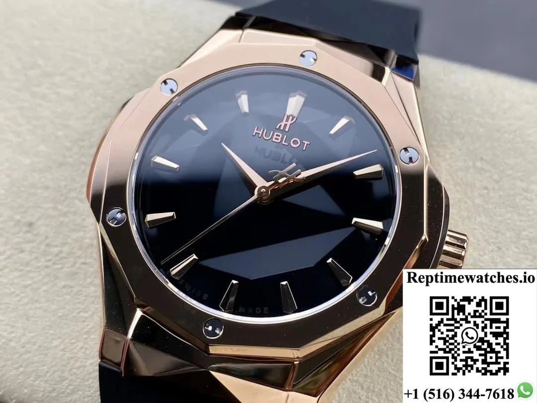 Hublot Classic Fusion 550.Os.1800.Rx.Orl19 Hb Factory Black Dial-Rep Time Watches