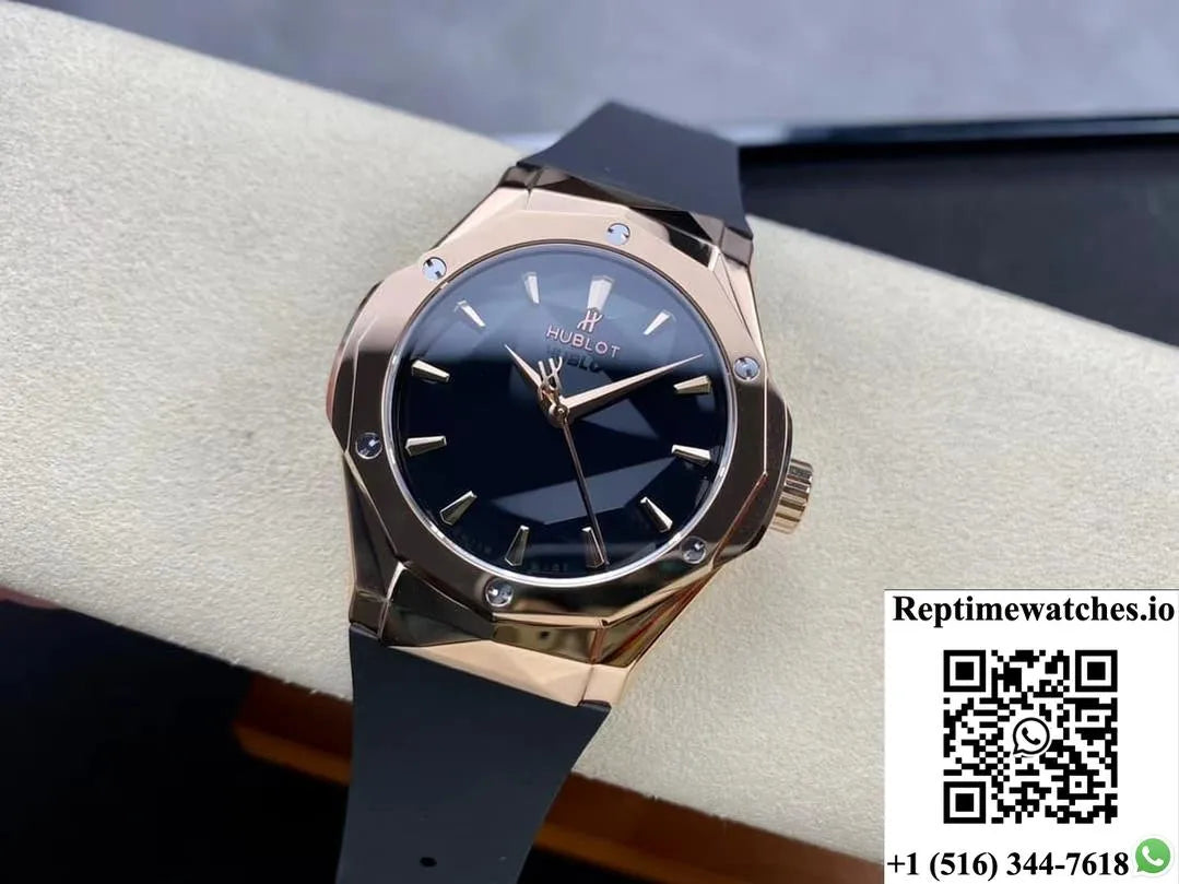 Hublot Classic Fusion 550.Os.1800.Rx.Orl19 Hb Factory Black Dial-Rep Time Watches