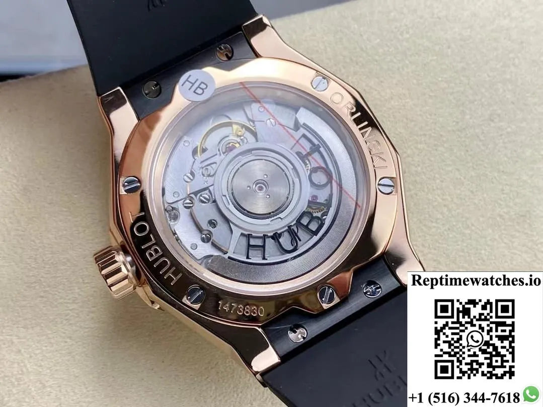 Hublot Classic Fusion 550.Os.1800.Rx.Orl19 Hb Factory Black Dial-Rep Time Watches