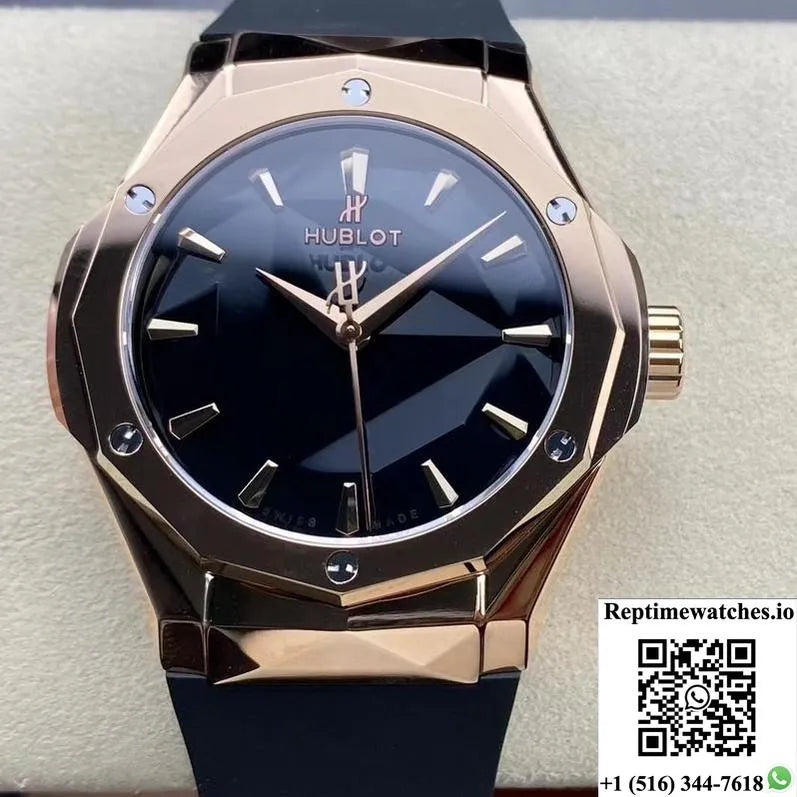 Hublot Classic Fusion 550.Os.1800.Rx.Orl19 Hb Factory Black Dial-Rep Time Watches
