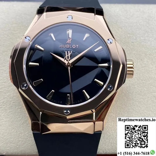 Hublot Classic Fusion 550.Os.1800.Rx.Orl19 Hb Factory Black Dial-Rep Time Watches