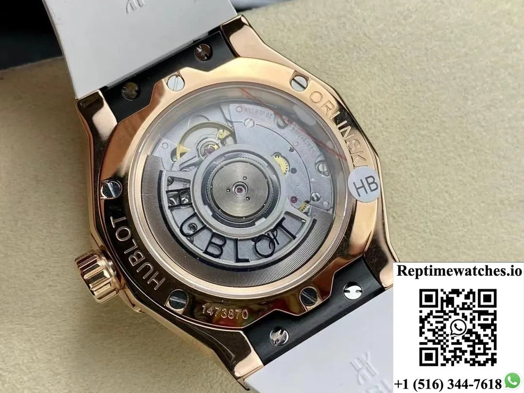 Hublot Classic Fusion 550.Os.2200.Rw.1804.Orl20 Hb Factory Rubber Strap-Rep Time Watches