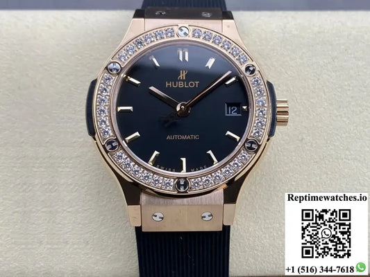 Hublot Classic Fusion 565.OX.1480.RX.1204 38MM HB Factory Black Dial - Watches