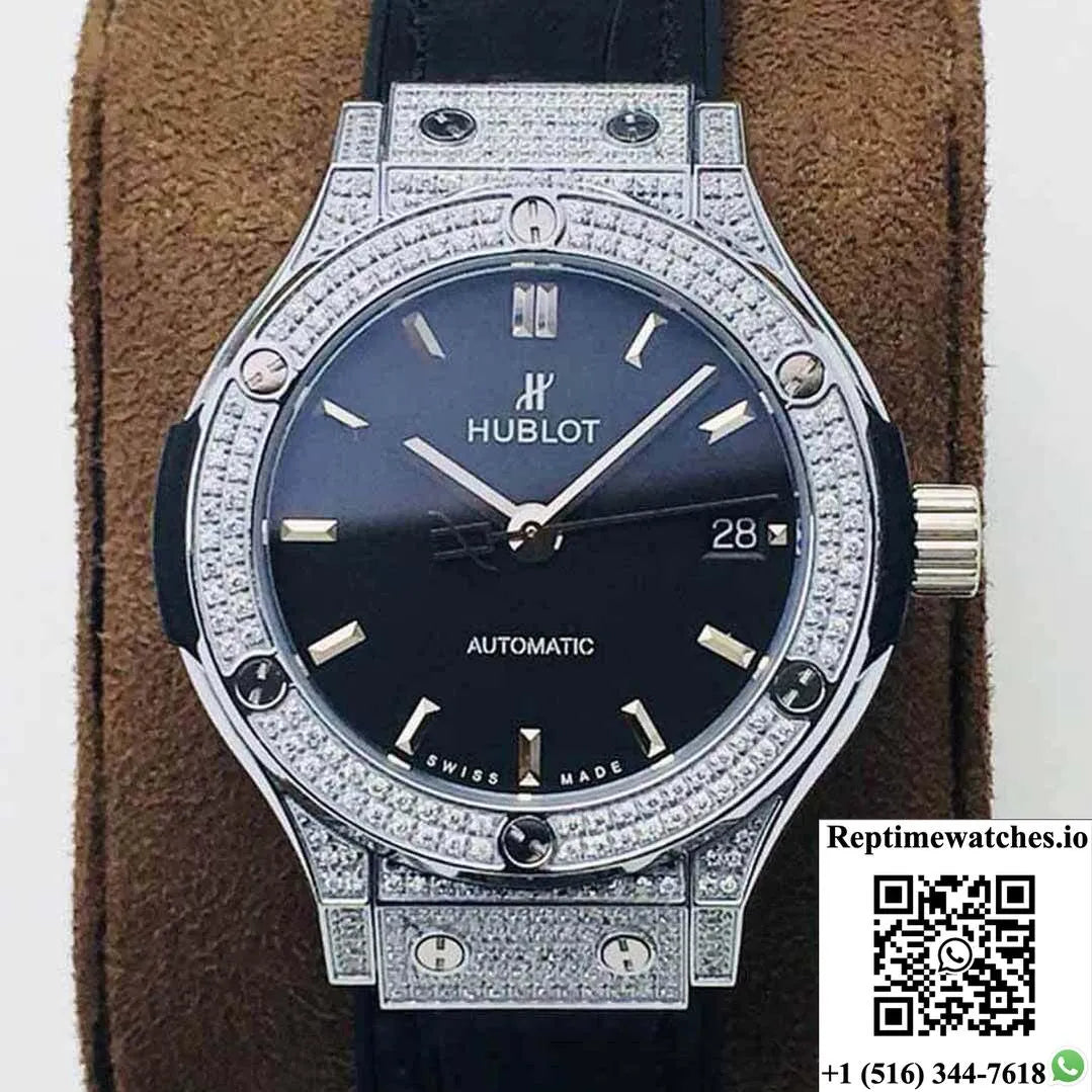 Hublot Classic Fusion 565.Nx.1171.Lr.1704 38Mm Hb Factory Black Dial-Rep Time Watches