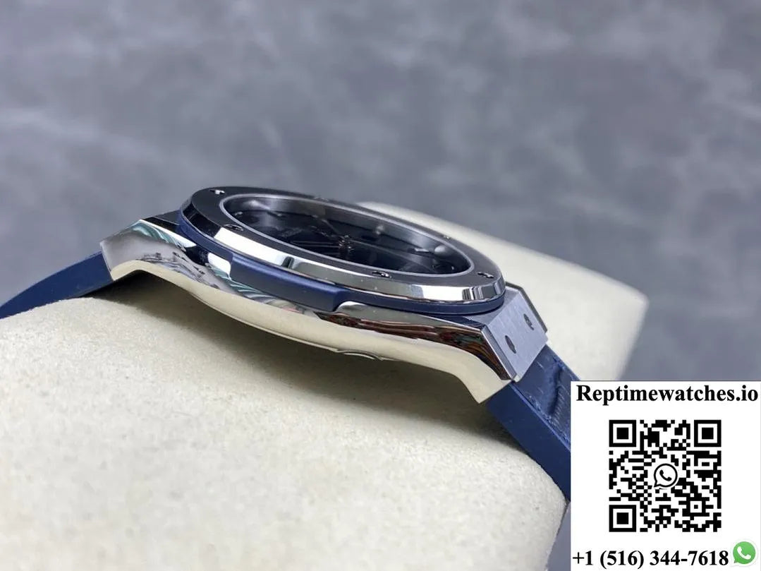 Hublot Classic Fusion 565.Nx.7170.Rx Jjz Factory Blue Dial-Rep Time Watches