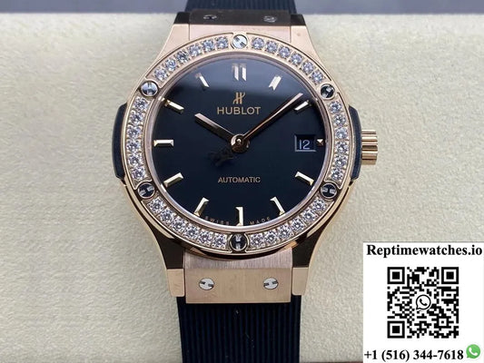 Hublot Classic Fusion 565.Ox.1480.Rx.1204 38Mm Hb Factory Black Dial-Rep Time Watches