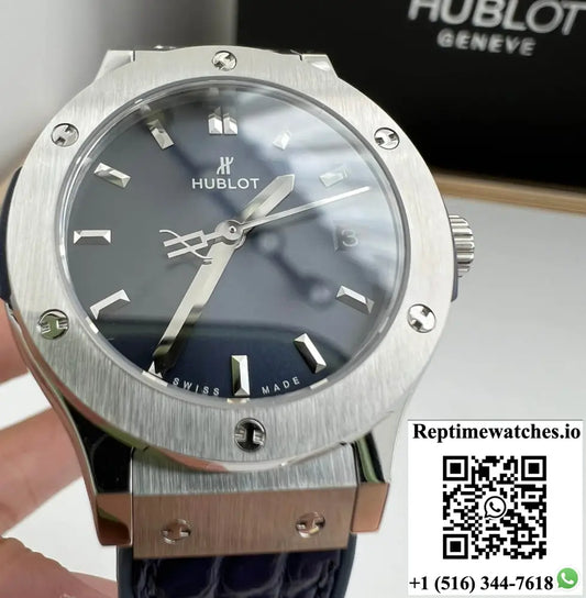 Hublot Classic Fusion 581.NX.7170.LR 33MM HB Factory Leather Strap - Watches