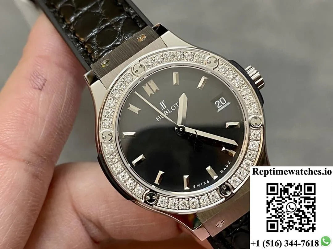 Hublot Classic Fusion 581.Nx.1470.Rx.1104 Hb Factory Titanium Crown-Rep Time Watches